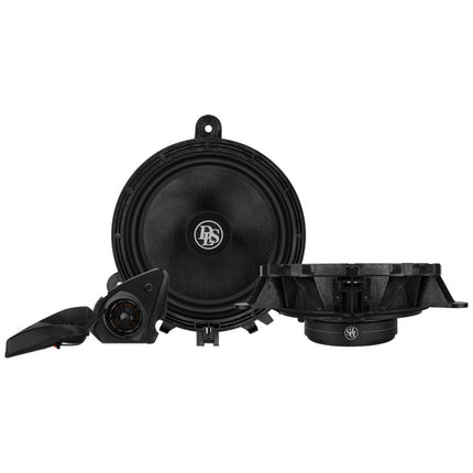 DLS DLS Cruise CRPP - VO1.6 165mm Plug and Play component luidsprekerset - voor Volvo C30 S40 S60 S80 V40 V50 V60 V70 XC60 XC70 audio upgrade Optimount 1