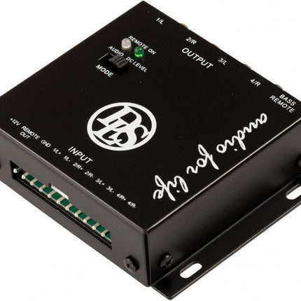 DLS DLS High Level Converter v.2 HLC4.2 4 - Kanaals Converter - voor Headunit naar Low - Level Signaal Auto Audio Optimount 1