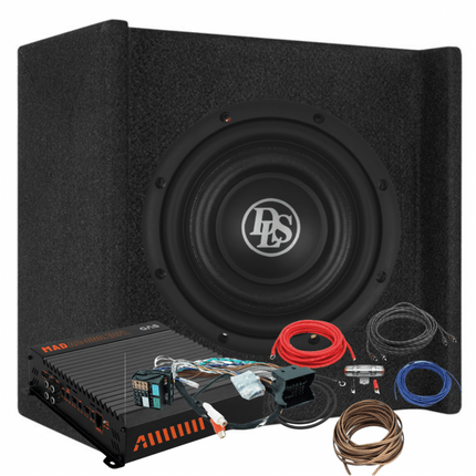DLS DLS Pasklare Subwoofer Set voor Volkswagen Transporter T6 – Krachtige Bass Onder de Stoel Optimount 1
