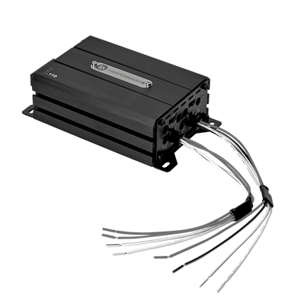DLS DLS Performance Slim 4 Kanaals Versterker 110W RMS - Compacte Class D Auto Audio Versterker Optimount 9