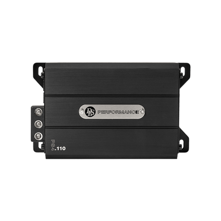 DLS DLS Performance Slim 4 Kanaals Versterker 110W RMS - Compacte Class D Auto Audio Versterker Optimount 4