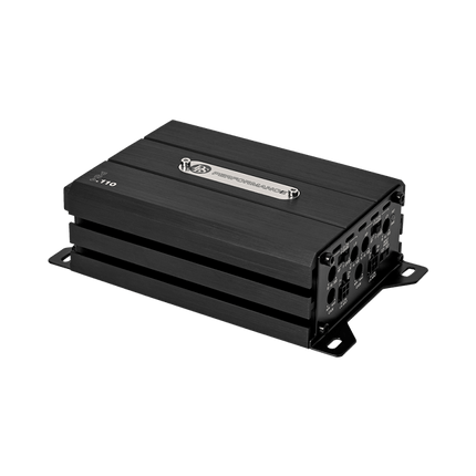 DLS DLS Performance Slim 4 Kanaals Versterker 110W RMS - Compacte Class D Auto Audio Versterker Optimount 5