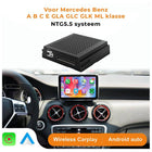 Draadloze CarPlay Android Auto Adapter CarPlay Box Inbouwmodule voor Mercedes - Benz NTG4.5 Systeem – Geschikt voor A - , B - , C - , E - Klasse, CLA, GLA, GLK, ML, SLK (2011–2015) - VCTparts.nl