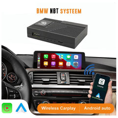 Draadloze CarPlay Android Auto Adapter voor BMW met NBT Systeem – Geschikt voor 1 - serie, 3 - serie, 5 - serie, X3, Mini en meer - VCTparts.nl