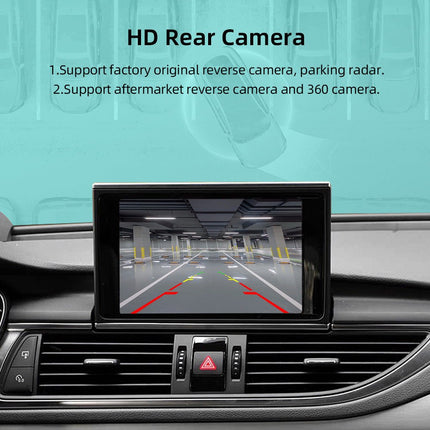 Draadloze CarPlay Android Auto Interface Retrofit Kit voor Audi RMC Systeem – Geschikt voor A6 C7, A7 2012–2016 - VCTparts.nl