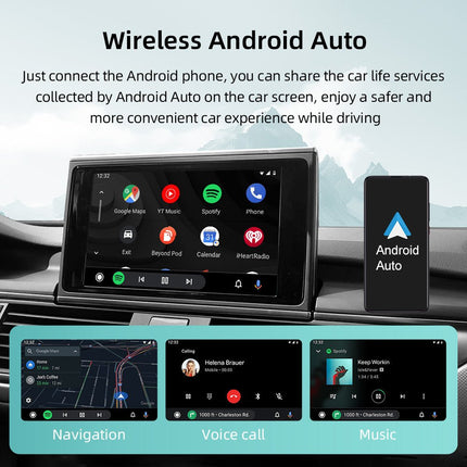 Draadloze CarPlay Android Auto Interface Retrofit Kit voor Audi RMC Systeem – Geschikt voor A6 C7, A7 2012–2016 - VCTparts.nl