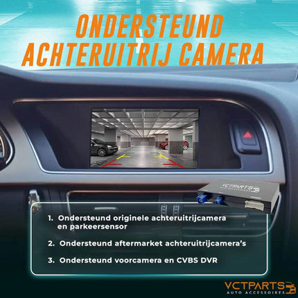 Draadloze CarPlay Android Auto Interface Retrofit Kit voor Audi RMC Systeem – Geschikt voor A6 C7, A7 2012–2016 - VCTparts.nl