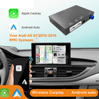 Draadloze CarPlay Android Auto Interface Retrofit Kit voor Audi RMC Systeem – Geschikt voor A6 C7, A7 2012–2016 - VCTparts.nl