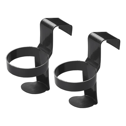 VCTparts Drankhouder met Klem Beugel Haak Bekerhouder Set (2 stuks) Koffie Houder Universeel VCTparts 1