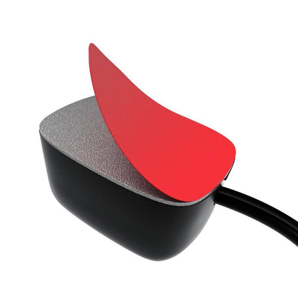 VCTparts Drukknop Schakelaar 12V Opbouw 0 - 1 Aan/Uit met 100cm Kabel en Plakrand NORGOS 6