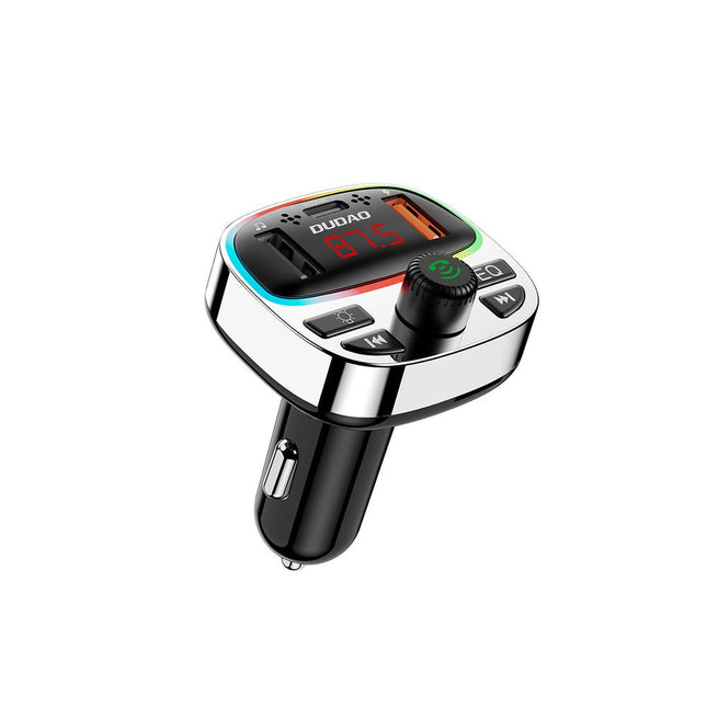 Dudao Dudao FM Transmitter met Bluetooth 5.3 – Draadloos Muziek en 25W Snelladen in de Auto Hurtel 1