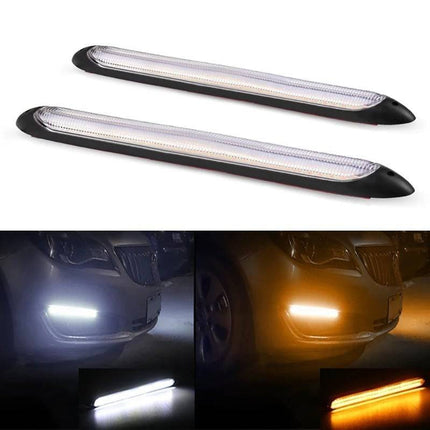 VCTparts Dynamische Sequentiële LED Bars DRL zwart 235cm (set) [Pijl Dagrijverlichting NORGOS 7