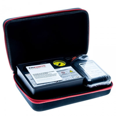 Einparts Banden Reparatie Kit met Compressor 120W en Sealant 450ml – Noodset voor Auto en Onderweg