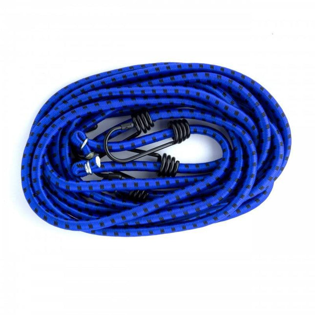 Einparts Flexibel Elastisch Koord Spin met Haken Blauw 2M (set) - VCTparts.nl