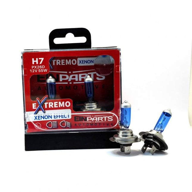 Einparts Halogeen Dimlicht H7 Extreme Xenon Effect 12V 55W - 6000K - (set) - VCTparts.nl