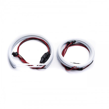 Einparts Einparts Cotton LED BMW 3 E90 Angel Eyes - 113mm 131mm 106mm 6000K Helder Witte CANBUS LED Ringen OEM+ Upgrade Einparts 4