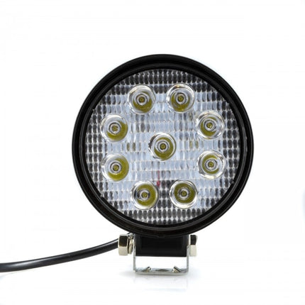 Einparts Offroad Achterlicht Verstraler LED Lamp Spotlight - Rond 27W - VCTparts.nl