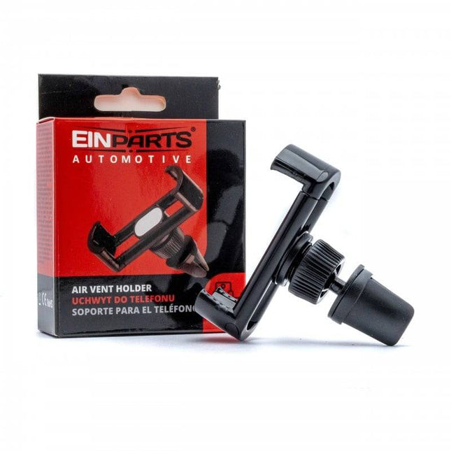 Einparts Universele Clip Auto Telefoonhouder met Ventilatierooster Klem Zwart - Grijs - VCTparts.nl