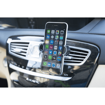 Einparts Universele Clip Auto Telefoonhouder met Ventilatierooster Klem Zwart - Grijs - VCTparts.nl