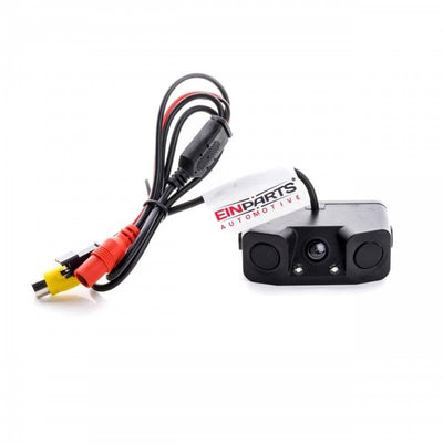 Einparts Universal Infrared Reversing Camera avec capteurs et vision nocturne Peeper