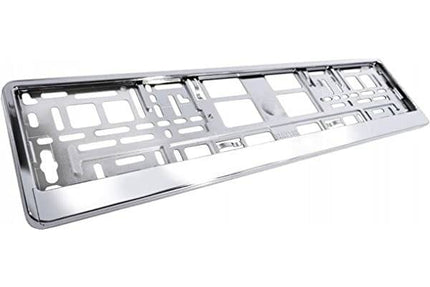 Einparts Einparts Universele Kentekenplaathouder Europa Zilver 2 Stuks (set) Combideal 2