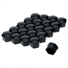 Einparts Einparts Wielbout Wielmoer 17mm Doppen Beschermende Afdekkapjes Zwart 20 stuks (set) Einparts 1