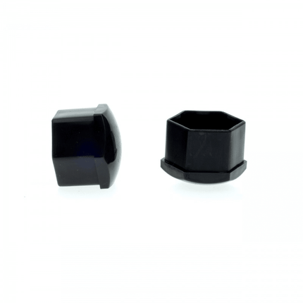 Einparts Einparts Wielbout Wielmoer 17mm Doppen Beschermende Afdekkapjes Zwart 20 stuks (set) Einparts 6