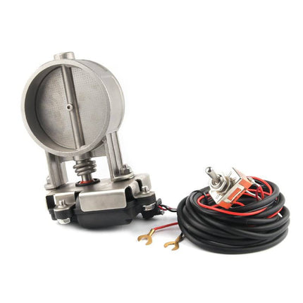 Elektrische Uitlaat Regelklep 2.5inch 63mm Universeel met Schakelaar Enkele Klep Kleppensysteem - VCTparts.nl