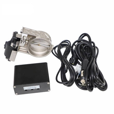 Soupape de règle d'échappement électrique 2 pouces 51 mm Ø Système de soupape de set complet universel