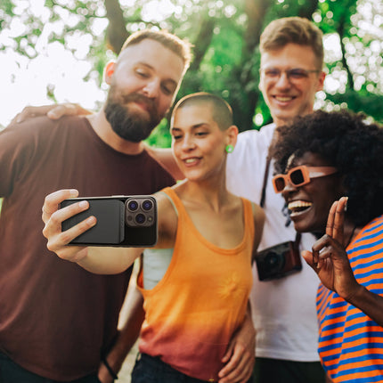 Wozinsky WLWP-10KA0Y3S 22.5W PD Qi2 Powerbank 10000mAh met Stand Zwart