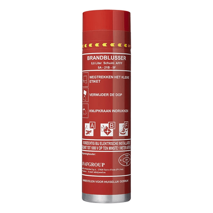 FireStop FireStop Brandblusser Sproeischuimblusser 06L AB F Schuim NL Gebruiksklaar Vetblusser PAT Europe 1