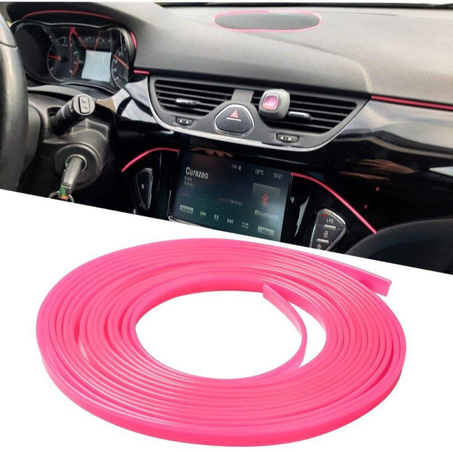 VCTparts Flexibele Deur Kloof Strip Decoratieve Interieur Styling Roze (5 meter) NORGOS 7