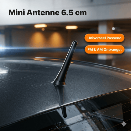 VCTparts FM/AM Auto Antenne Mini Universeel 6,5cm – Compacte Zwarte Antenne voor Stijlvolle Auto’s NORGOS 3