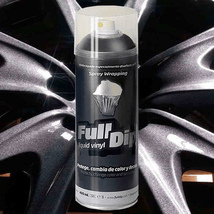 FullDip FullDip Combideal Plastidip 400ml Spuitbus met Pistool - Hyper Black / Zwart Metallic Vloeibaar Vinyl Spray Dip Combideal 6