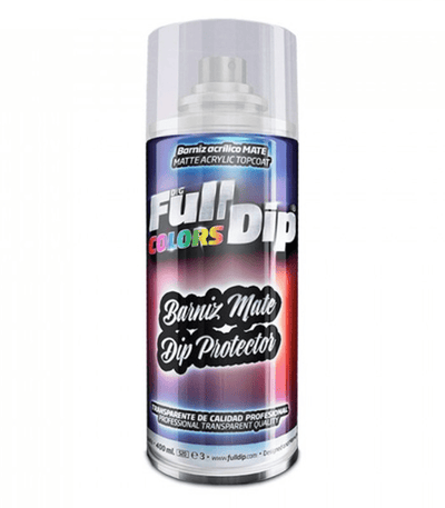 Protection de vernis acrylique mate Fulldip 400 ml Spray peut pulvériser - Laquer Matt résistant à la chaleur