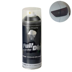 FullDip FullDip Plastidip Achterlicht Smoke Spray 400ml Spuitbus - Mat Zwart Black Transparant [Vloeibaar Vinyl - Backlight Smokespray] FullDip 1