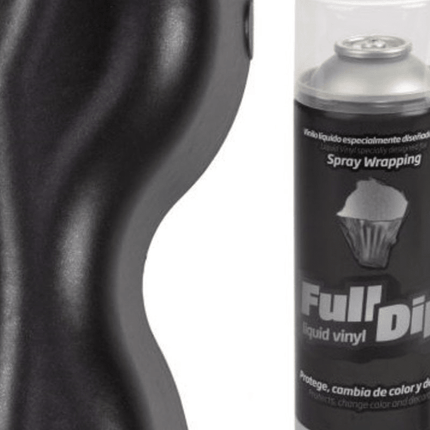 FullDip FullDip Plastidip Liquid Vinyl 400ml Spuitbus Spray - Metallic Black FullDip 2