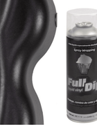 FullDip FullDip Plastidip Liquid Vinyl 400ml Spuitbus Spray - Metallic Black FullDip 2