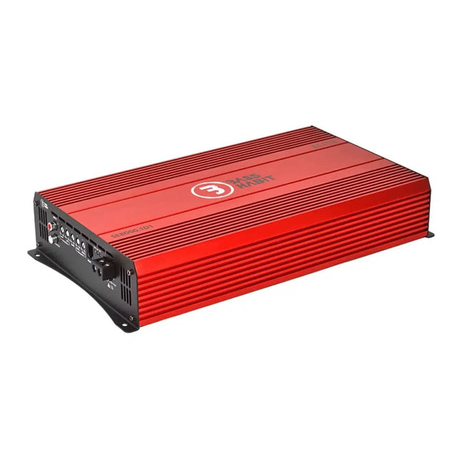 Gas Audio Power Gas Audio Power Bass Habit Elite G2 Mono 2 Ohm Amplifier voor Auto Geluidssystemen en Hoogwaardige Geluidskwaliteit Optimount 5