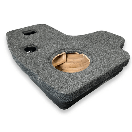 Gas Audio Power Gas Audio Power Pasklare Auto Subwoofer voor Diepe Bas en Premium Geluidkist - Polestar 2 2020 - 2023 Optimount 1