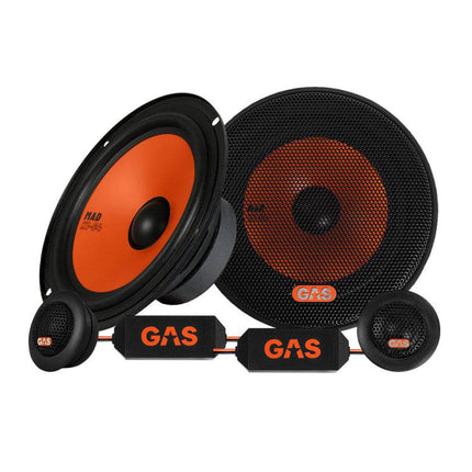 Gas Audio Power Gas Mad Level 1 Component Kit 6.5" voor Auto Geluidssystemen en Hoogwaardige Geluidskwaliteit - VCTparts.nl