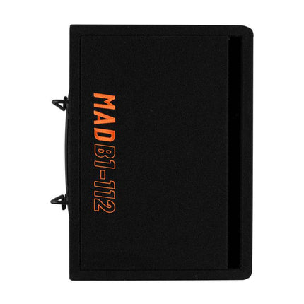 Gas Audio Power Gas Audio Power Gas Mad Level 1 Loaded Enclosure 12" voor Auto Geluidssystemen en Hoogwaardige Geluidskwaliteit Optimount 9