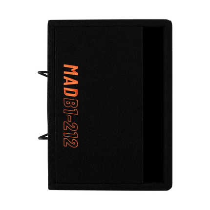 Gas Audio Power Gas Mad Level 1 Loaded Enclosure 2x12" voor Auto Geluidssystemen en Hoogwaardige Geluidskwaliteit - VCTparts.nl