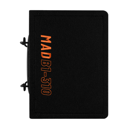 Gas Audio Power Gas Audio Power Gas Mad Level 1 Loaded Enclosure 3x10" voor Auto Geluidssystemen en Hoogwaardige Geluidskwaliteit Optimount 4