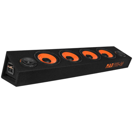 Gas Audio Power Gas Audio Power Gas Mad Level 1 Spl Board 4x65" 2x1" voor Auto Geluidssystemen en Hoogwaardige Geluidskwaliteit Optimount 1