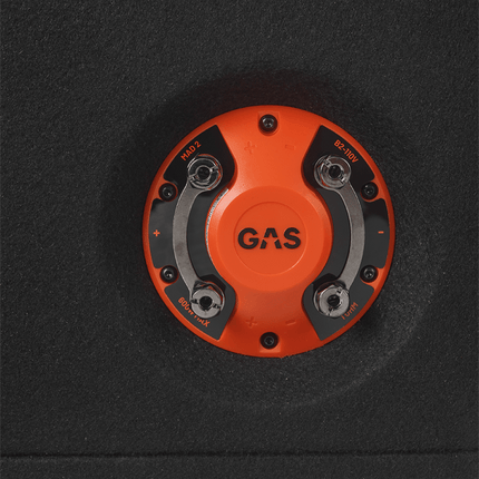 Gas Audio Power GAS MAD Level 2 10 Inch Subwooferkist met Subwoofer – Loaded Enclosure 300W RMS Krachtige Bass Upgrade Auto Audio Optimount 6