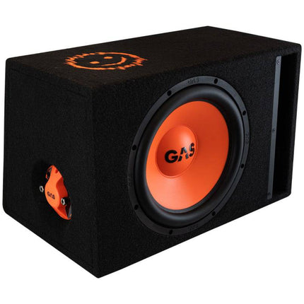 Gas Audio Power Gas Audio Power Gas Mad Level 2 Loaded Enclosure 12" voor Auto Geluidssystemen en Hoogwaardige Geluidskwaliteit Optimount 3