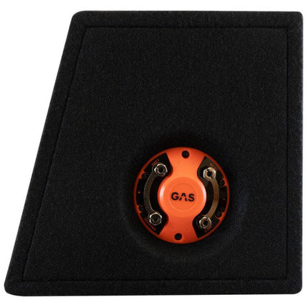 Gas Audio Power Gas Audio Power Gas Mad Level 2 Loaded Enclosure 2x10" voor Auto Geluidssystemen en Hoogwaardige Geluidskwaliteit Optimount 4