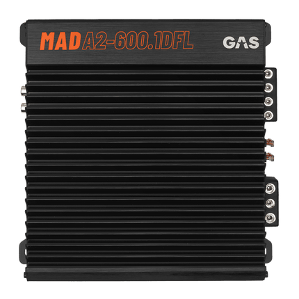 Gas Audio Power Gas Mad Level 2 Mono Amplifier voor Auto Geluidssystemen en Hoogwaardige Geluidskwaliteit - VCTparts.nl
