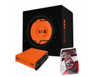 Gas Audio Power Gas Mad Subwoofer Set Mad B1 - 112 + Mad A1 - 500.1d + Wk - 20 voor Auto Geluidssystemen en Hoogwaardige Geluidskwaliteit - VCTparts.nl